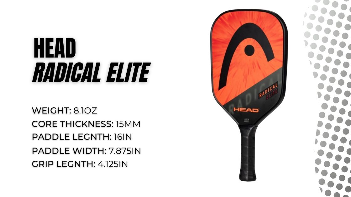 HEAD Radical Elite Pickleball Paddle